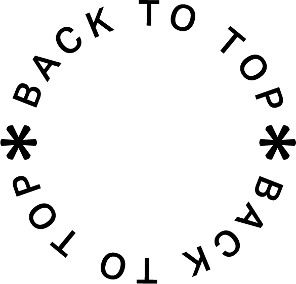dark circle with the back to top text