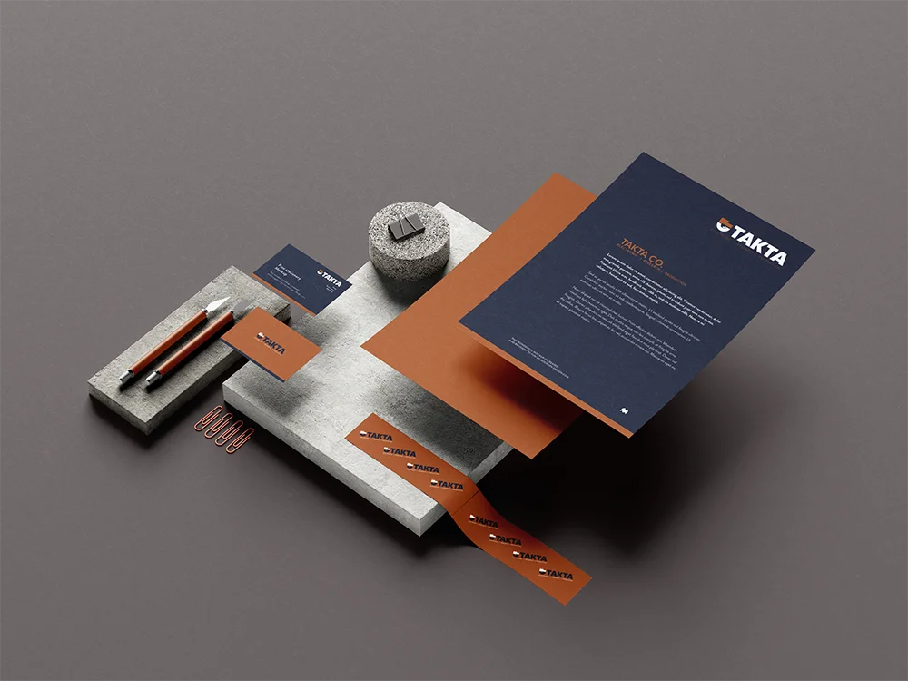 Takta Stationary Mockup